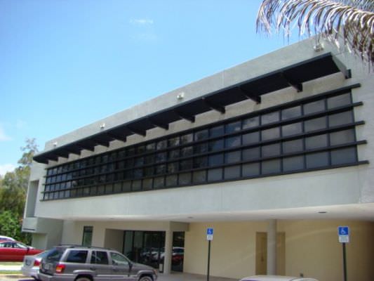 Ametco's aluminum sunshade Ametco's aluminum sunshade