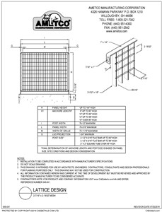 Lattice CAD Drawing