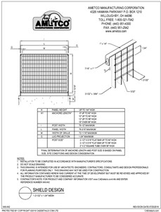 Shield CAD Drawing