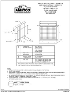 Grotto CAD Drawing