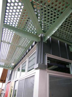 PERFORATED SUNSHADE