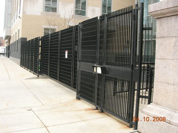 GALVANIZED STEEL FENCE