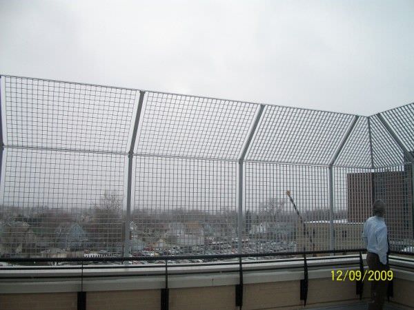 GALVANIZED STEEL FENCE