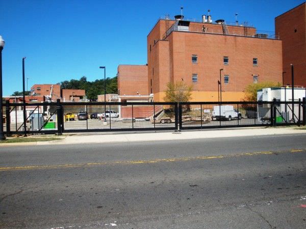 GALVANIZED STEEL FENCE