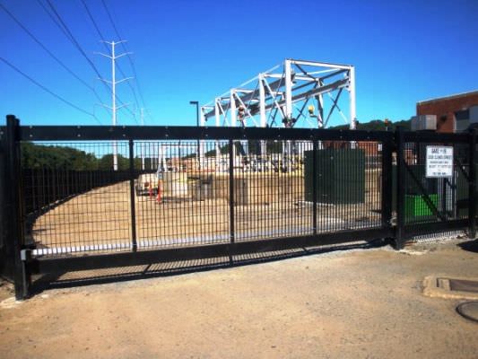 STEEL SECURITY FENCE & GATES