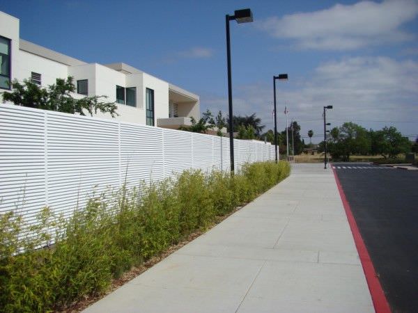 GALVANIZED STEEL FENCE