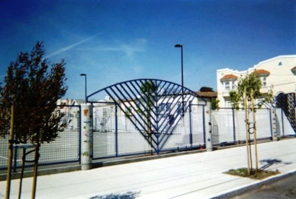 STEEL SECURITY FENCE