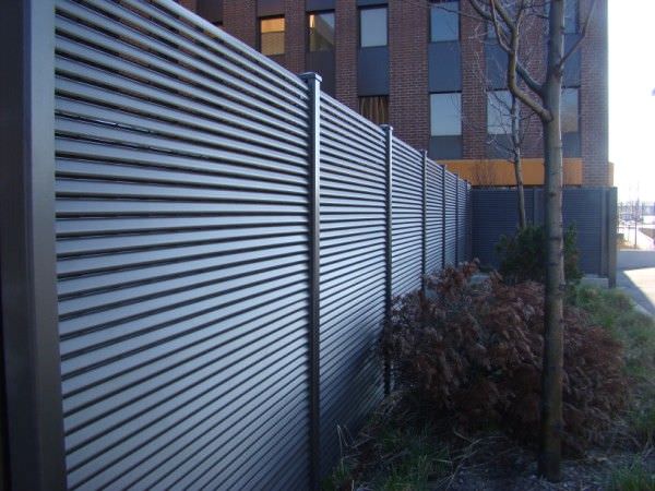 GALVANIZED STEEL FENCE