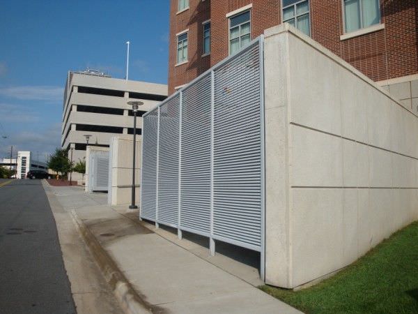 GALVANIZED STEEL FENCE