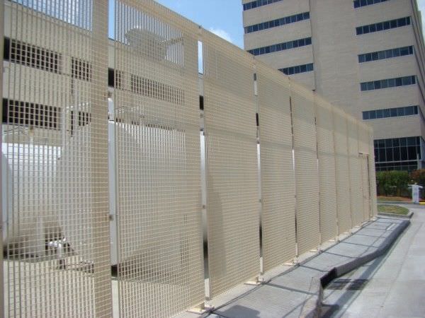 GALVANIZED STEEL FENCE