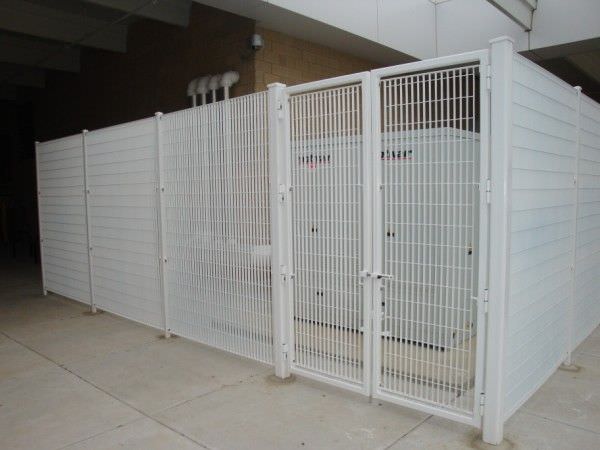 GALVANIZED STEEL FENCE