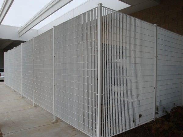 GALVANIZED STEEL FENCE