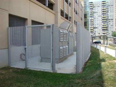 GALVANIZED STEEL FENCE