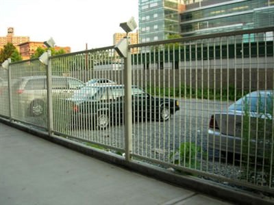GALVANIZED STEEL FENCE