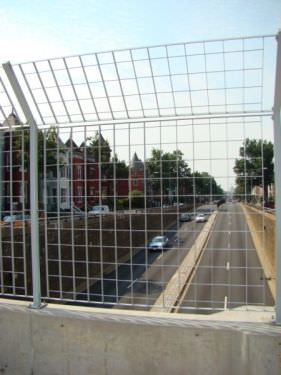 GALVANIZED STEEL FENCE