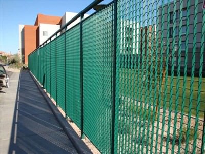 GALVANIZED STEEL FENCE