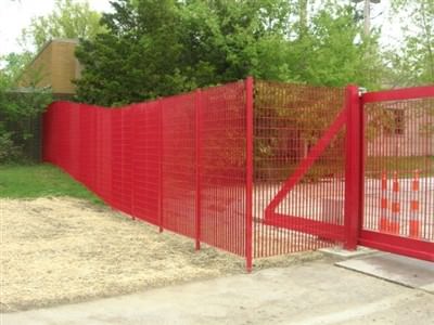 GALVANIZED STEEL FENCE