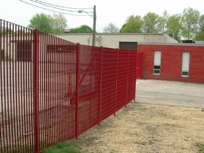 GALVANIZED STEEL FENCE