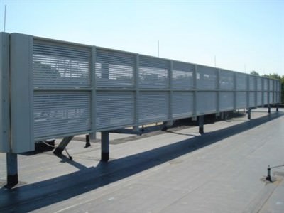 GALVANIZED STEEL FENCE