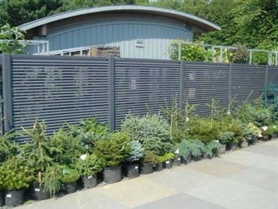 GALVANIZED STEEL FENCE