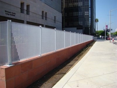 GALVANIZED STEEL FENCE
