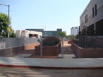 GALVANIZED STEEL FENCE