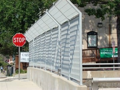 GALVANIZED STEEL FENCE