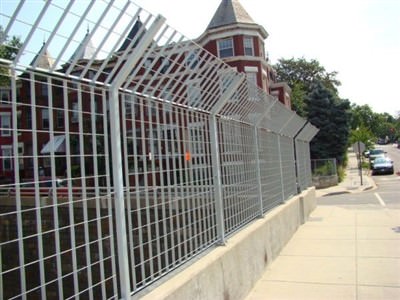 GALVANIZED STEEL FENCE