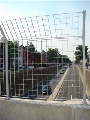 GALVANIZED STEEL FENCE