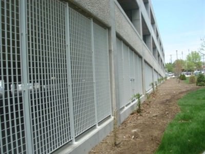 GALVANIZED STEEL GRILLE