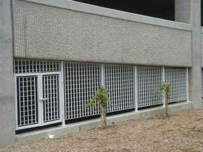 GALVANIZED STEEL GRILLE