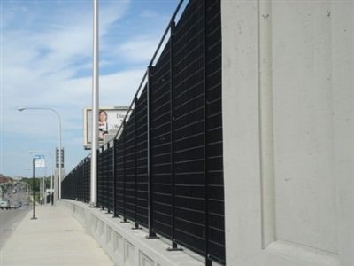 GALVANIZED STEEL FENCE