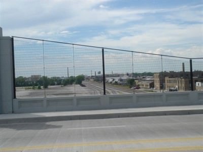 GALVANIZED STEEL FENCE