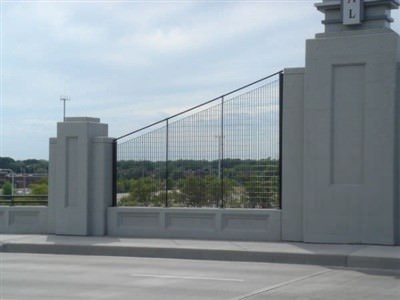 GALVANIZED STEEL FENCE