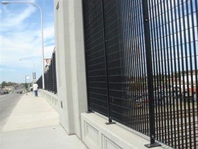 GALVANIZED STEEL FENCE