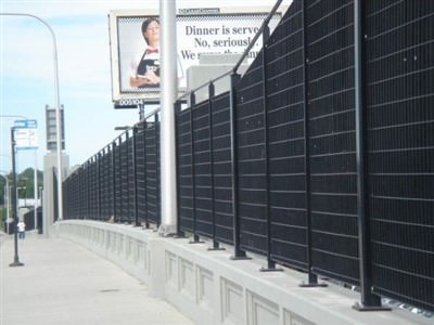 GALVANIZED STEEL FENCE