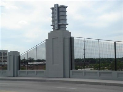GALVANIZED STEEL FENCE