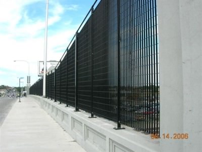 GALVANIZED STEEL FENCE