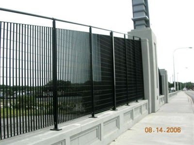 GALVANIZED STEEL FENCE