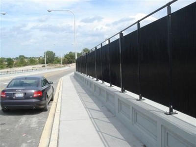 GALVANIZED STEEL FENCE