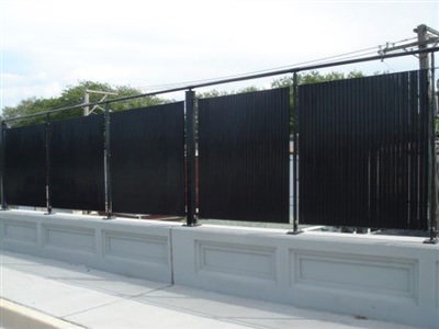 GALVANIZED STEEL FENCE