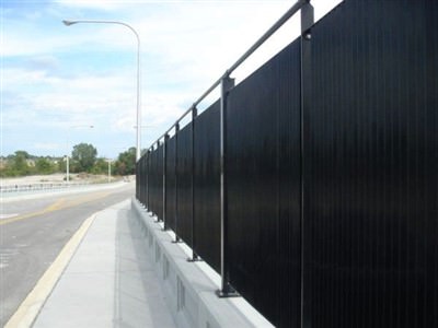 GALVANIZED STEEL FENCE