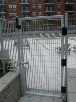 GALVANIZED STEEL FENCE