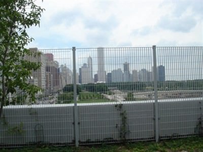 GALVANIZED STEEL FENCE