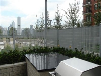 GALVANIZED STEEL FENCE