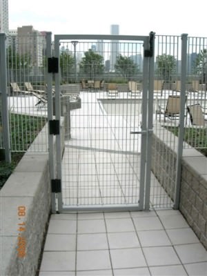 GALVANIZED STEEL FENCE
