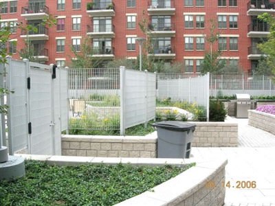 GALVANIZED STEEL FENCE