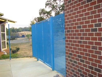 GALVANIZED STEEL FENCE