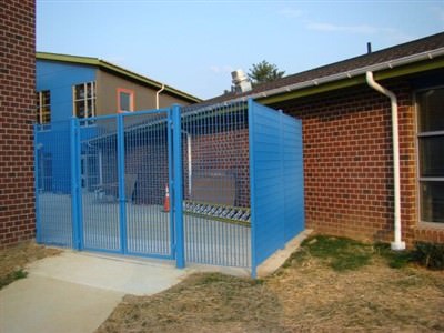 GALVANIZED STEEL FENCE