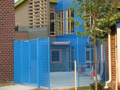 GALVANIZED STEEL FENCE